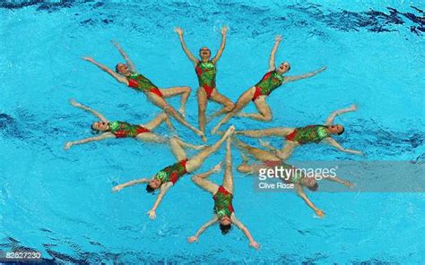 Australian Synchronized Swimming Team Photos And Premium High Res