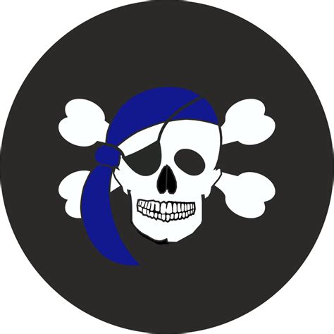 Skull And Crossbones Badge Tolley Badges