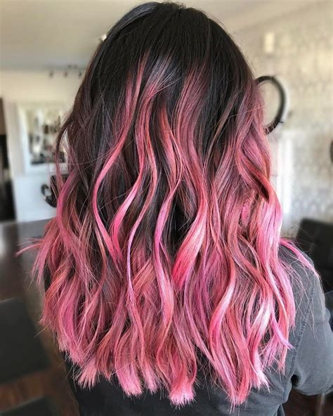 40 Ideas Of Pink Highlights For Major Inspiration Hair Color Pink