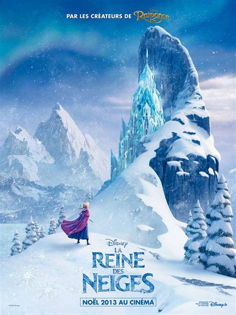 Première Affiche Française Pour La Reine Des Neiges Frozen Cinemateaser