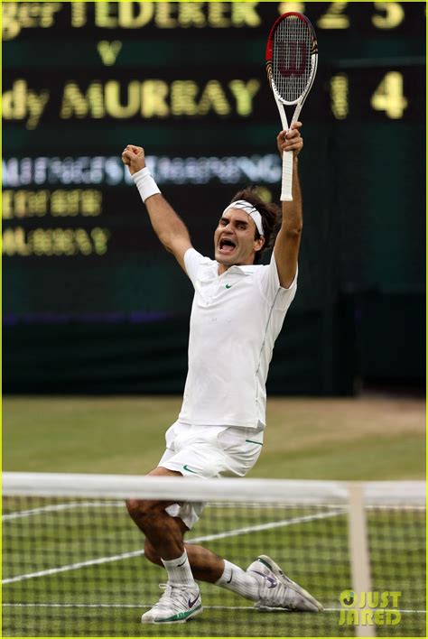 Roger Federer Wins Seventh Wimbledon Title Photo 2684628 Andy