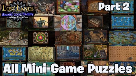 Lost Lands 8 Sand Captivity All Mini Game Puzzle 23 57 Solution
