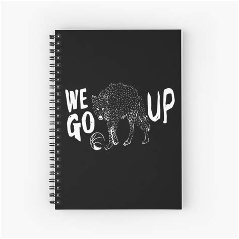 Nct Dreams We Go Up Logo Spiral Notebook By Meah Liv Redbubble