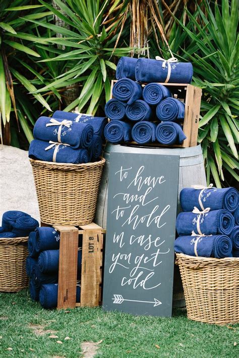 These Personalized Blanket Wedding Favors Are One Of Our Weddingwire