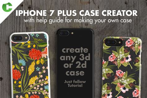Iphone 7 Plus Case Creator By Colatudo Thehungryjpeg