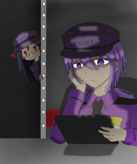 Purple Girl Anime Fnaf