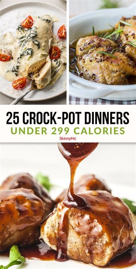 Low calorie indian dinner recipes. 25 Crock-Pot Dinners Under 299 Calories | Crockpot dinner ...