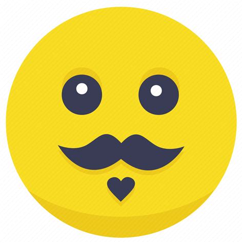 Emoji Face Man Moustache Smiley Icon Download On Iconfinder
