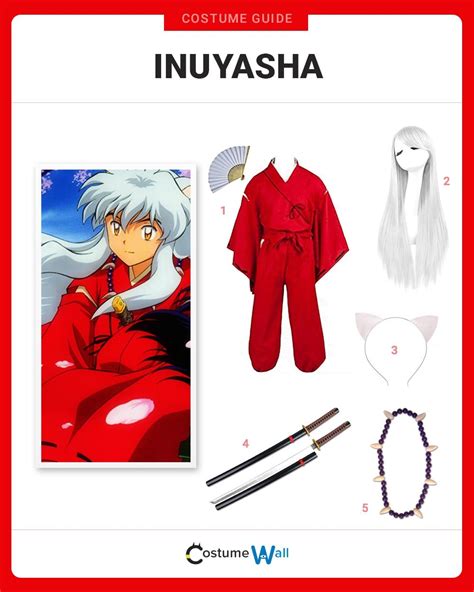 Dress Like Inuyasha Costume Halloween And Cosplay Guides
