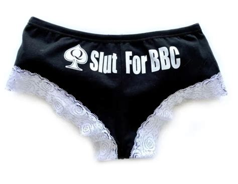 slut for bbc bikini panty with queen of spades symbol 17 95 picclick