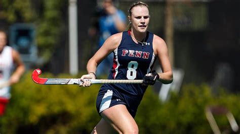 The Penn Field Hockey Team Played A Back And Forth Game With City Rival