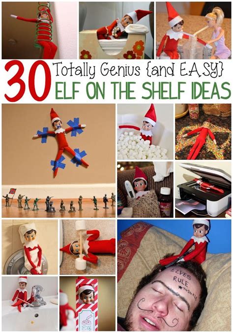 Echopaul Official Blog 30 Totally Genius And Easy Elf On The Shelf Ideas
