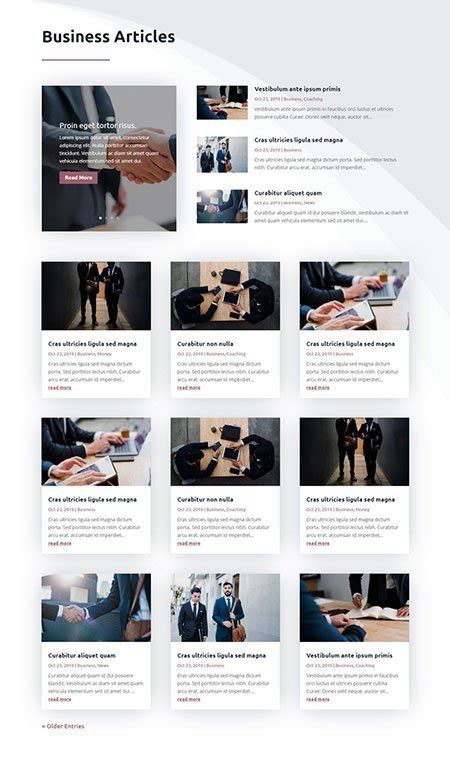 Post Category Archive Page Theme Builder Template Download