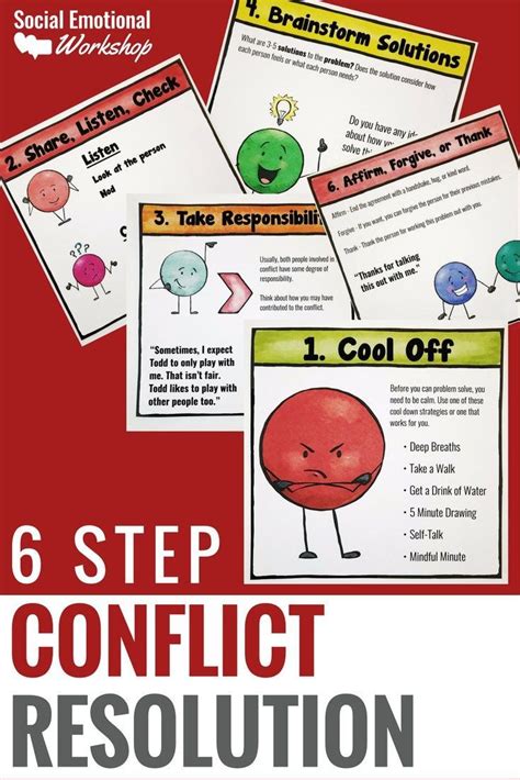 130 Best Conflict Resolution Images On Pinterest Appreciation Behavior And Behaviour Management