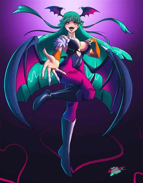 Morrigan Darkstalkers By Twisted4000 On Newgrounds