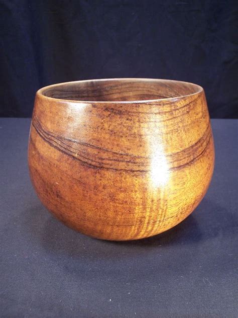 1950s Hawaiian Dan Deluz Koa Bowl Ebay Wood Bowls Cool Wood