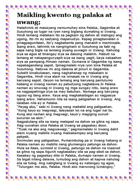 Halimbawa Ng Maikling Kwento Mula Sa Mindanao Mobile Legends My Xxx