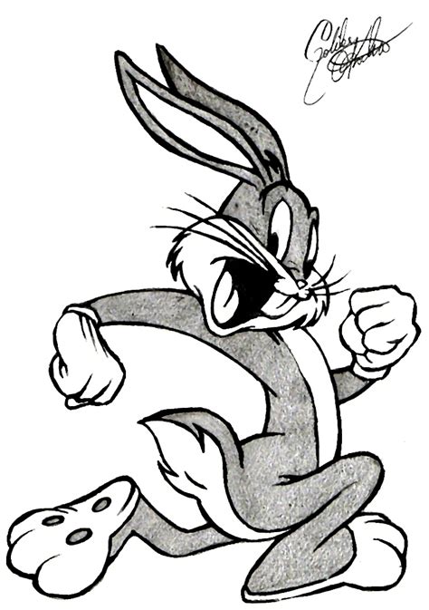 Bugs Bunny Drawing At Getdrawings Free Download