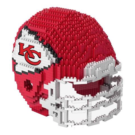 Kansas City Chiefs Nfl Forever Collectibles Brxlz 3 D Helmet