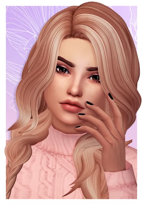 4 Sims Four Hair And Clothing By Aharris00britney Sims 4 Maxis Match