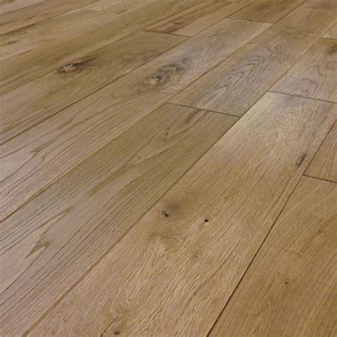 200mm Wide Engineered European Oak Flooring Oiled Rustic Real Wood