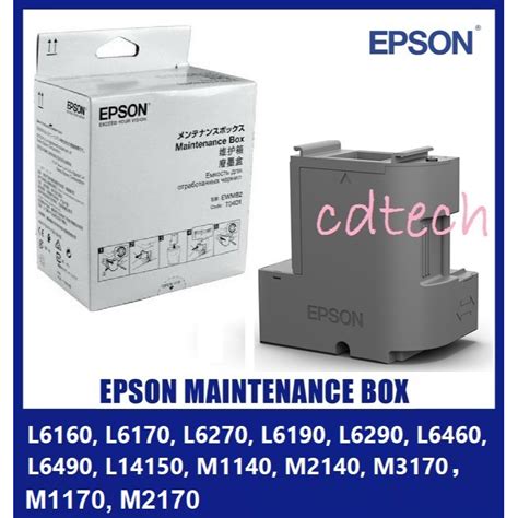 Epson D100 C13t04d100 T04d1 Original Maintenance Box L6160 L6170 L6270