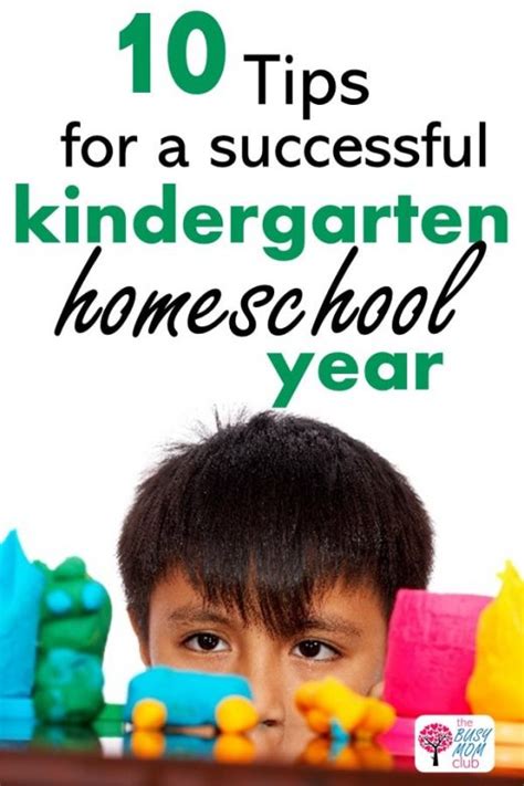 Homeschooling Kindergarten The 10 Top Tips The Busy Mom Club