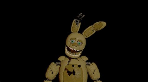 Another Withered Springbonnie Render Sfm Fnaf By Burntpotatoes On