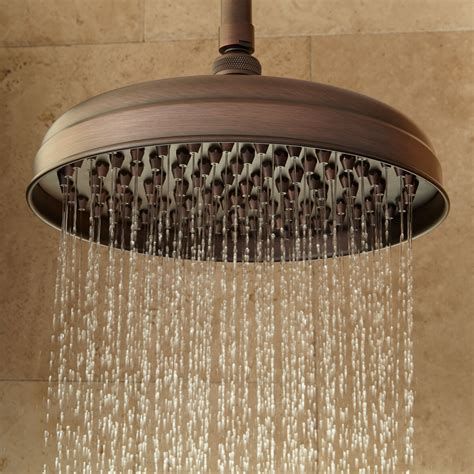 Get luxurious ceiling mounted shower heads in various sizes and styles for your bathroom. Lambert Ceiling-Mount Rainfall Nozzle Shower - Showers ...