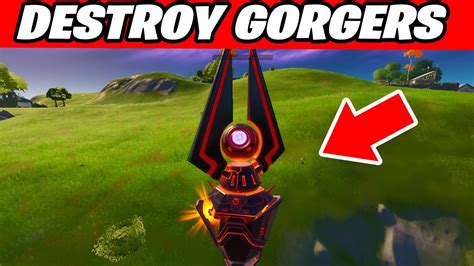 How To Destroy Gorgers Fortnite All Gorgers Locations Youtube