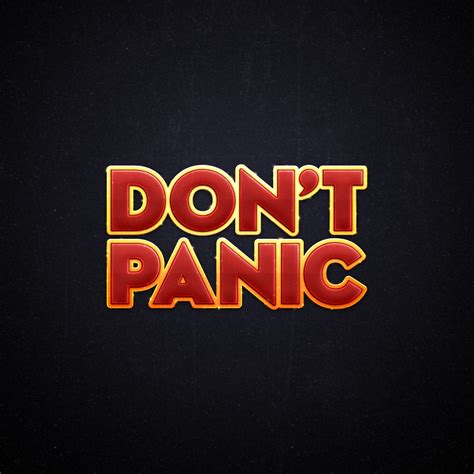 Under the portrait of the president of the galaxy zaphod beeblebrox, we will expect the unlikely arrival of the heart of gold and try to come up with the basic question of life, the universe and everything. Don't Panic | The Hitchhiker's Guide to the Galaxy | Know Your Meme