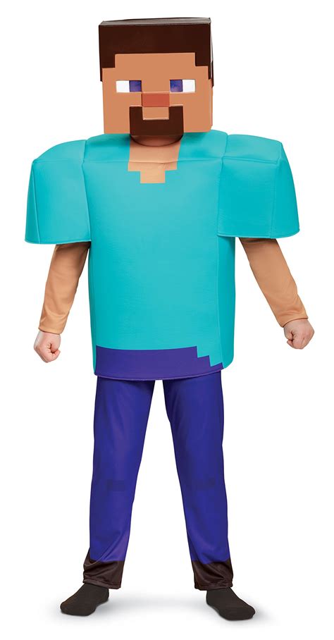 Buy Disguise Official Deluxe Steve Minecraft Costume Kids Halloween