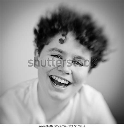 Portrait Young Boy Black White Stock Photo 1917239084 Shutterstock