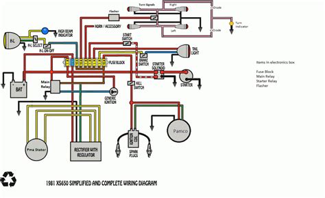 Wiring Diagram For 1979 Yamaha Xs650s