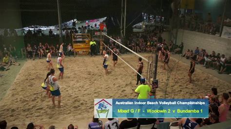 Mixed Grand Final Australian Indoor Beach Volleyball Championships