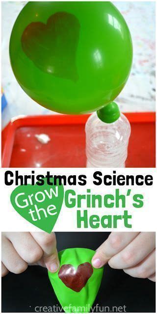 Has become one of the world's most popular holiday stories, and was adapted in 1966 into an animated tv special… Grow the Grinchs Heart Science Experiment - C Programming - Ideas of C Programming #cprog ...