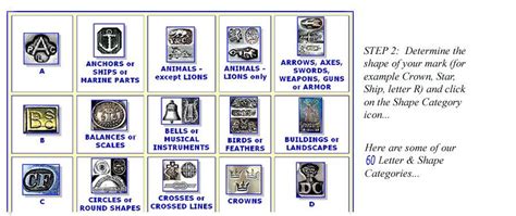 Saw something that caught your attention? Identify Jewelry, Silver or Metalware makers' marks and ...