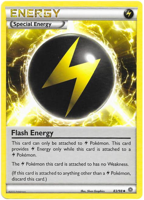 We offer the uk's leading range of pokemon cards and accessories available anywhere online. Flash Energy - Ancient Origins #83 Pokemon Card