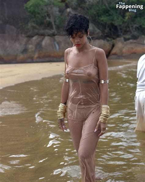 Rihanna Nude Sexy Vogue Brazil Photoshoot Outtakes Photos