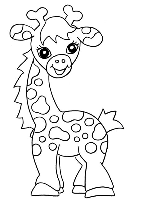Aprender Sobre 74 Imagem Desenhos De Girafa Para Imprimir Br
