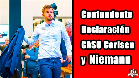 CASO Carlsen y Niemann Contundente Declaración de la Fide MAGNUS