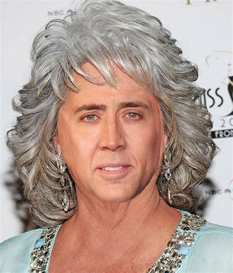 Pictures Of Nicolas Cage S Face Photoshopped On People America S White Babe
