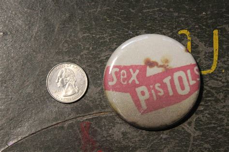 Sex Pistols 225 Button Keychain Magnet Pin Badge Etsy