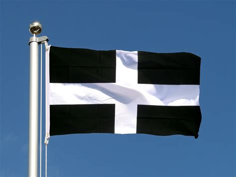 St Piran Cornwall Flag 2x3 Ft Maxflags Royal Flags