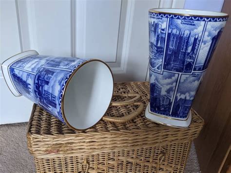 Landmark Vases Ringtons Blue And White Exclusively Made For Etsy Uk
