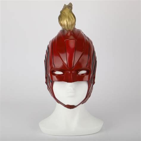 Pvc Helmet Captain Marvel Carol Danvers Superohero Mask