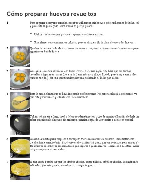 PDF Cómo Preparar Huevos Revueltos DOKUMEN TIPS