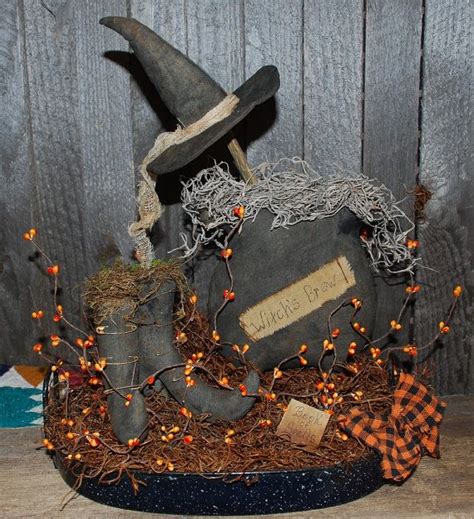 Witchs Brew Primitive Halloween Gathering By Olde Annie Primitives
