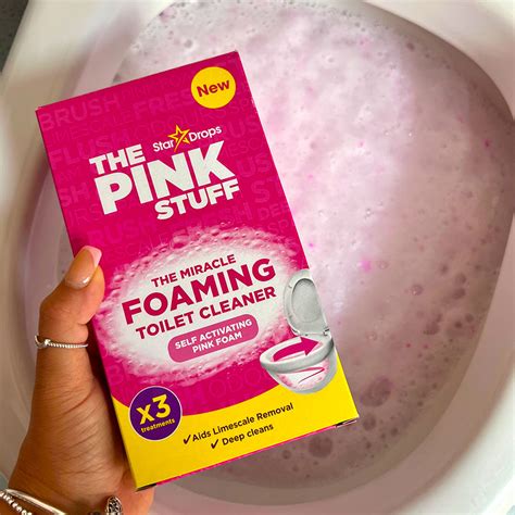 Foaming Toilet Cleaner The Pink Stuff