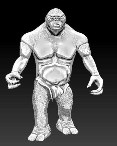 Cave Troll Lord Of The Rings 3d Model 3d Printable Cgtrader